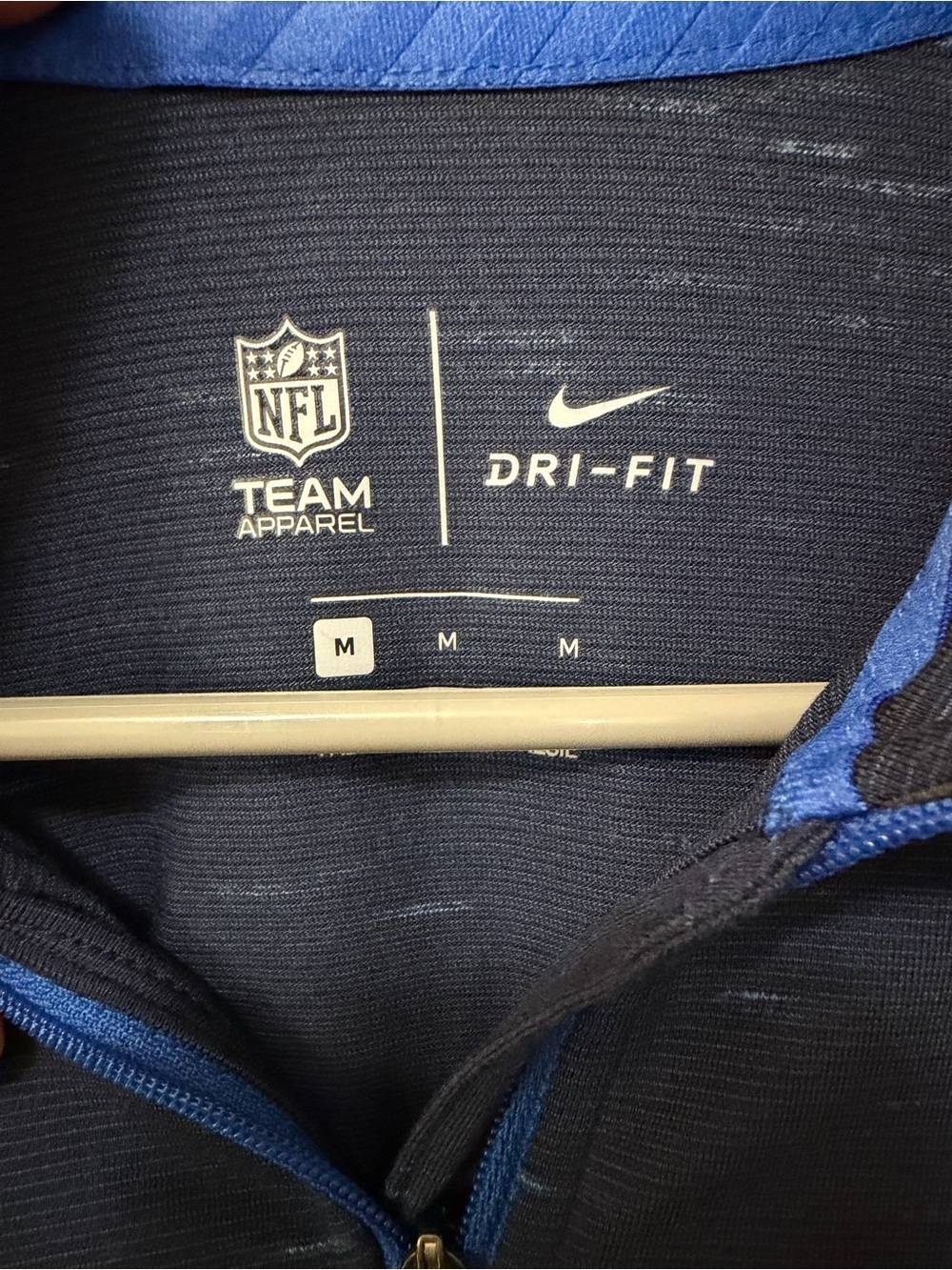 Women’s Nike Dri-Fit Dallas Cowboys Half Zip Performance Pullover Sz M - Picture 4 of 7